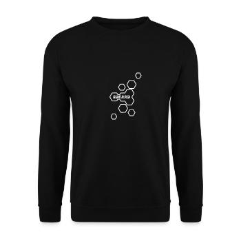 Gift for Eduard - Unisex Sweatshirt - black - Front - Alina (178cm) & Michal (187cm)