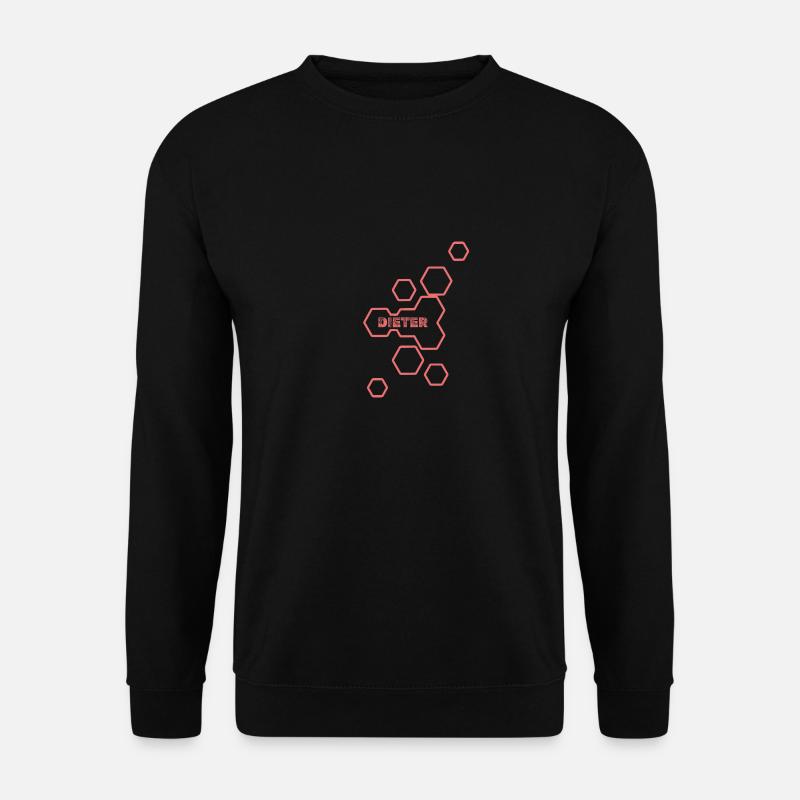 Name Dieter - Unisex Sweatshirt - black