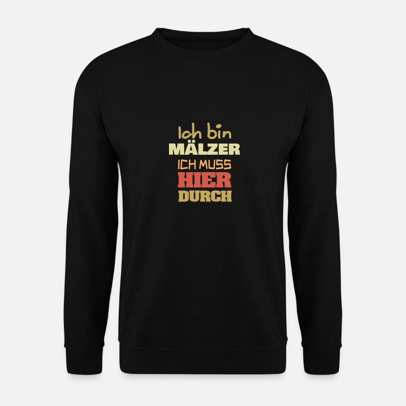 Beruf Mälzer - Unisex Pullover - Schwarz