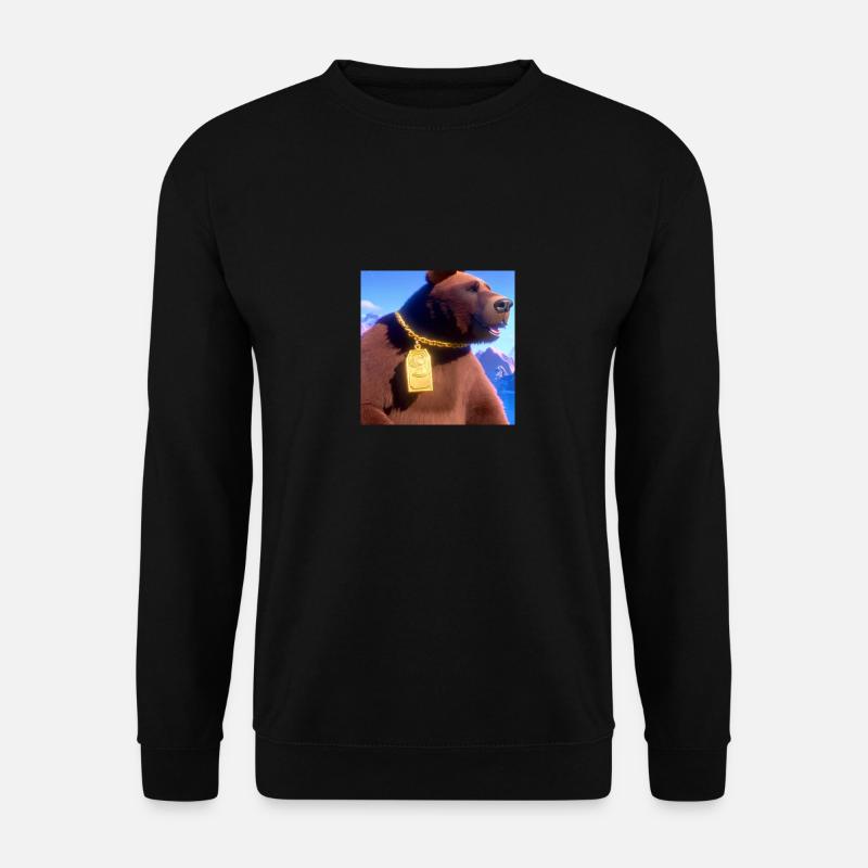 Rich Bear - Unisex Pullover - Schwarz