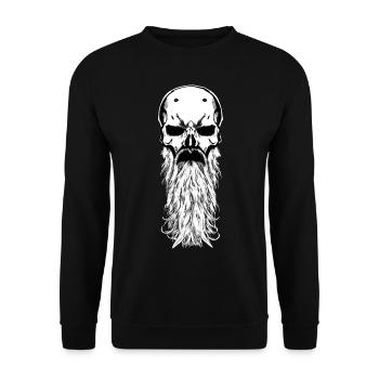 Vikings Rune nordique Vikings Valhalla Vikings - Sweat-shirt Unisexe - noir - Devant - Alina (178cm) & Michal (187cm)