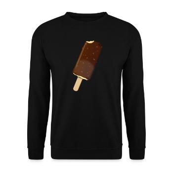 Eis - Unisex Pullover - Schwarz - Vorne - Alina (178cm) & Michal (187cm)