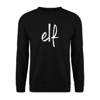 eleven 11 birthday number team numeral gift - Unisex Sweatshirt - black - Front - Alina (178cm) & Michal (187cm)
