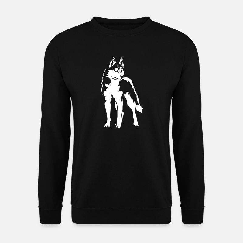 Husky"Black Edition" - Unisex Pullover - Schwarz