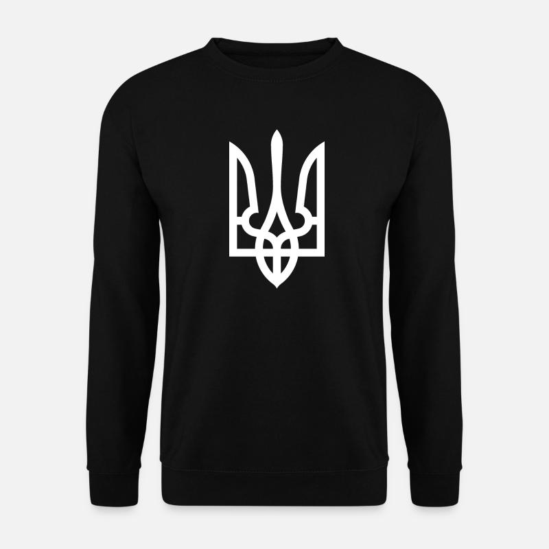 Ukraine-Siegel - Unisex Pullover - Schwarz