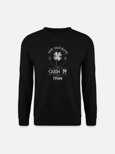 Cabin #19 in Camp Half Blood, Child of Tyche - Unisex Sweatshirt - black