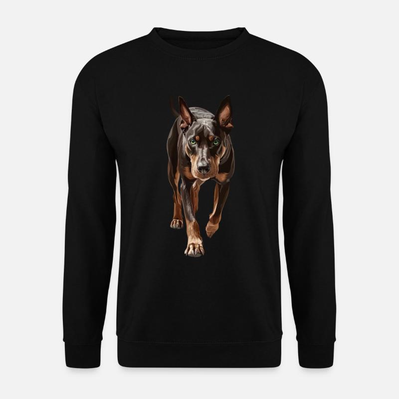 Dobermann - Unisex Pullover - Schwarz
