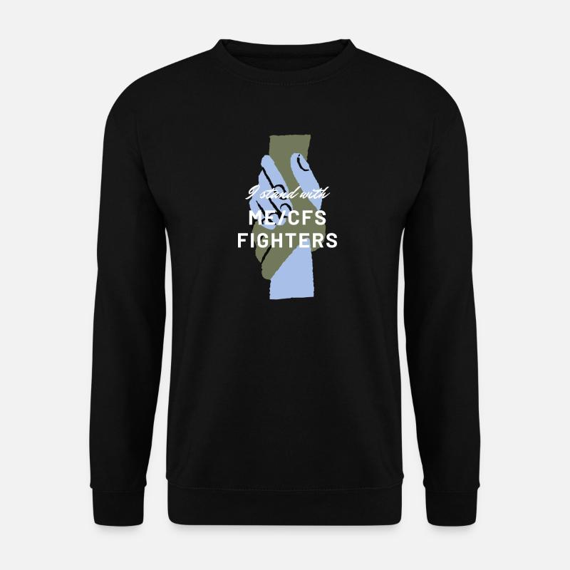 ME/SFC Je me tiens avec les combattants de l’EM/SFC blanc - Sweat-shirt Unisexe - noir