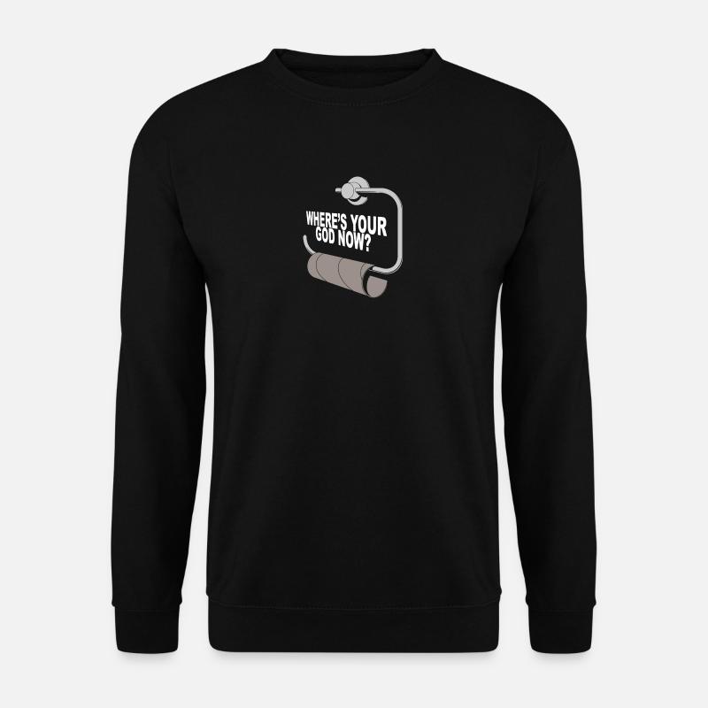 Wo ist dein Gott - Unisex Pullover - Schwarz