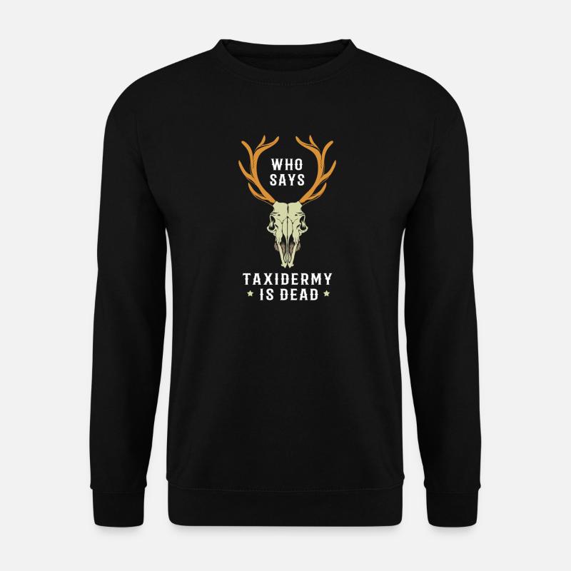 Taxidermie - Unisex Pullover - Schwarz