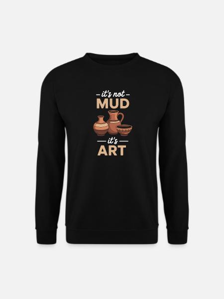 Pottery Pottery Studio Pottery Love - Unisex Sweatshirt - black