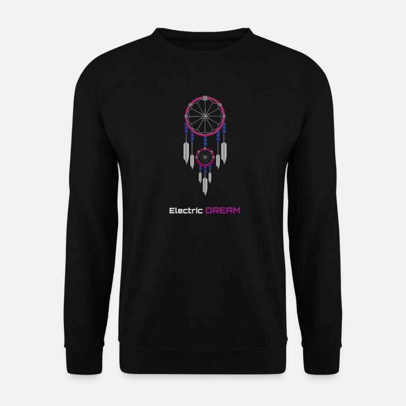 Neon-Traumfänger - Unisex Pullover - Schwarz