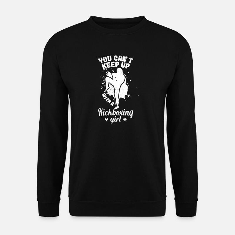Kickboxen Mädchen - Unisex Pullover - Schwarz