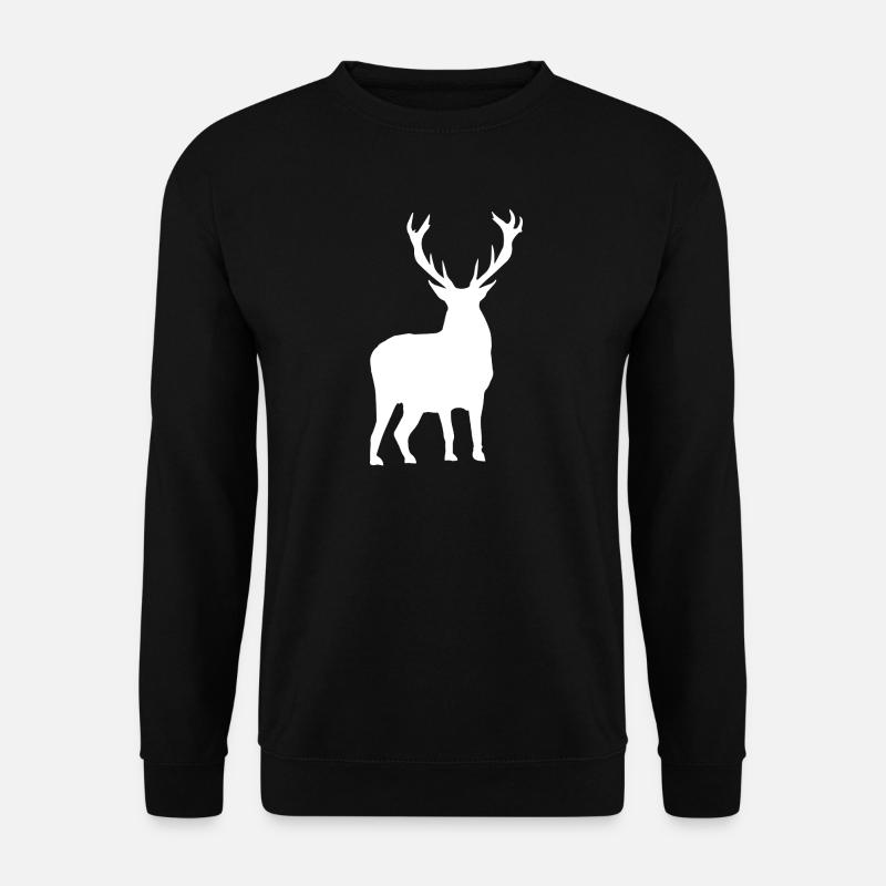 Deer - Unisex Sweatshirt - black