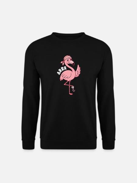 Arrr Pirate Buccaneer Jolly Roger - Unisex Sweatshirt - black