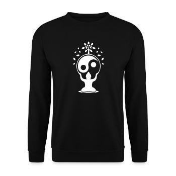 Qigong Qi Gong Tai Chi Chigong - Unisex Pullover - Schwarz - Vorne - Alina (178cm) & Michal (187cm)