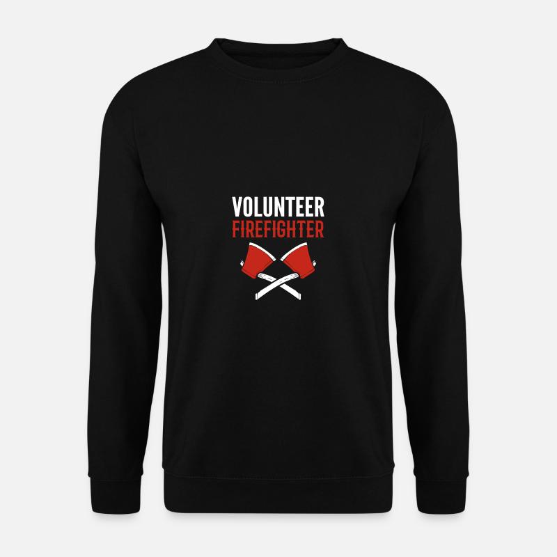 Volunteer Firefighter Firefighter Poison - Unisex Sweatshirt - black