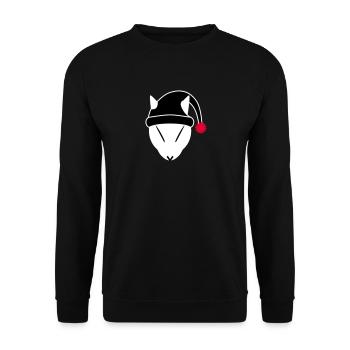 Breakuroeil - Unisex Sweatshirt - black - Front - Alina (178cm) & Michal (187cm)