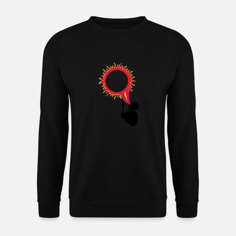 cracheur de feu - Sweat-shirt Unisexe - noir