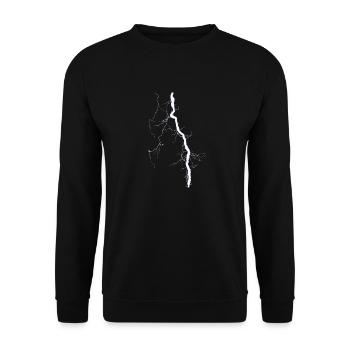 Blitz - Unisex Pullover - Schwarz - Vorne - Alina (178cm) & Michal (187cm)