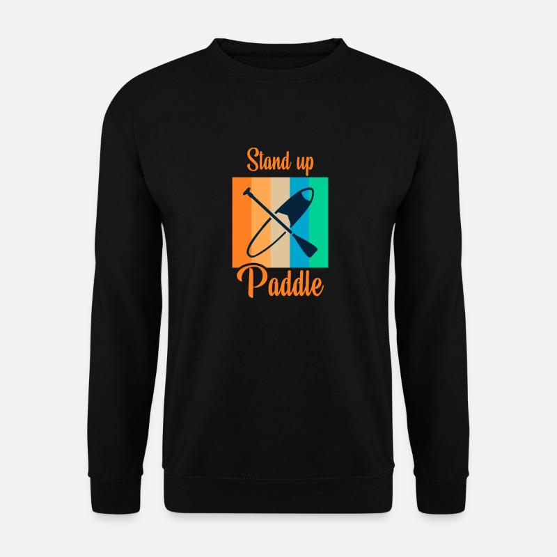 Standup Paddle - Unisex Sweatshirt - black