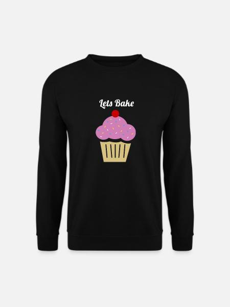 lets bake cake - Unisex Sweatshirt - black
