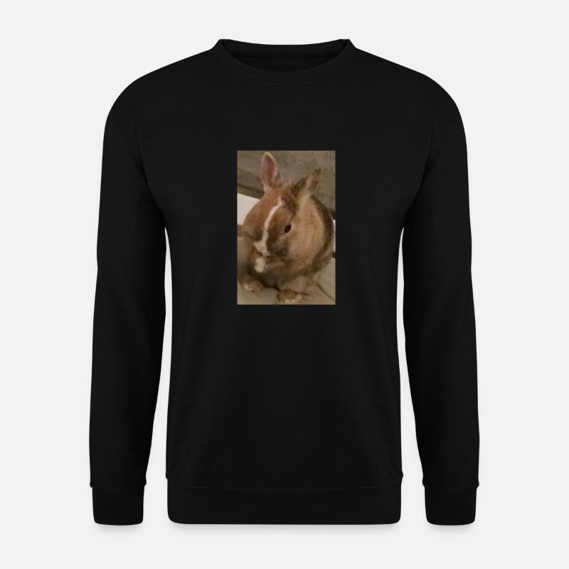 Kaninchen - Unisex Pullover - Schwarz