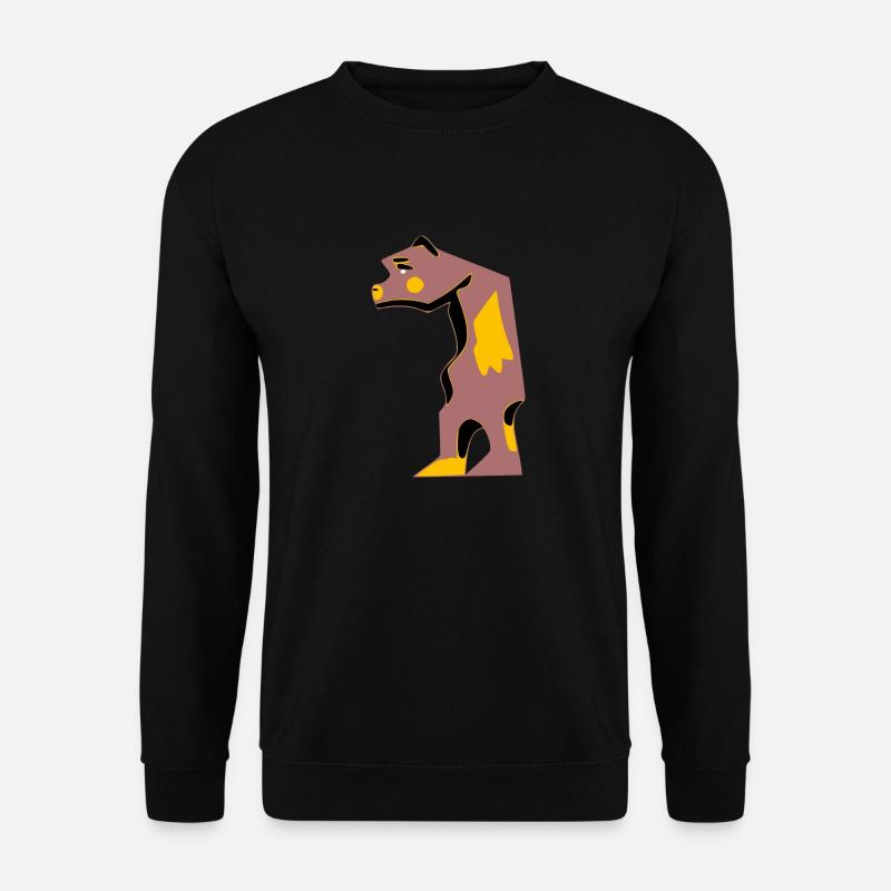 Hector the sad bear - Unisex Sweatshirt - black