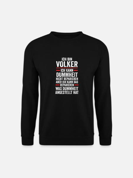 Volker - Unisex Pullover - Schwarz