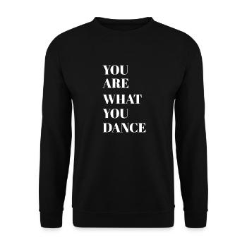 Danse Musique de danse - Sweat-shirt Unisexe - noir - Devant - Alina (178cm) & Michal (187cm)