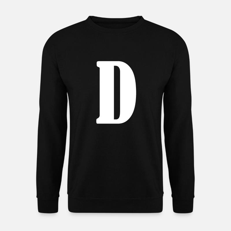 D - Unisex Sweatshirt - black