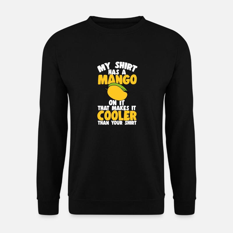 Mango Frucht Mango - Unisex Pullover - Schwarz