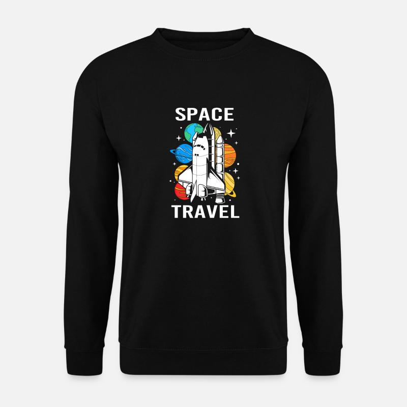 Univers du système solaire - Sweat-shirt Unisexe - noir
