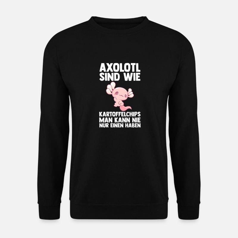Axolotl - Sweat-shirt Unisexe - noir