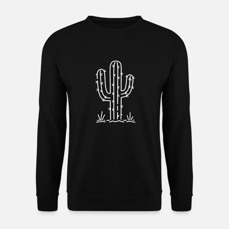 Kaktus - Unisex Pullover - Schwarz