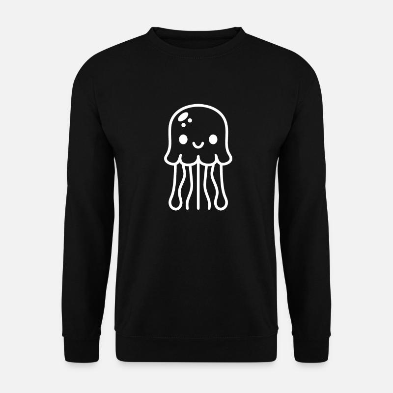 Qualle - Unisex Pullover - Schwarz