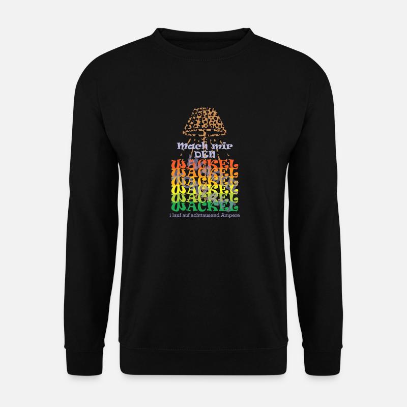 Wäre ich ein Möbelstück dann wär ich eine Lampe... - Unisex Pullover - Schwarz