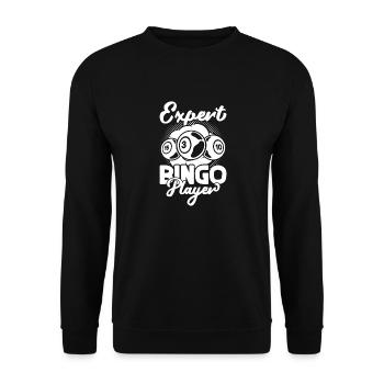 Bingo Player Expert Player Bingo - Sweat-shirt Unisexe - noir - Devant - Alina (178cm) & Michal (187cm)