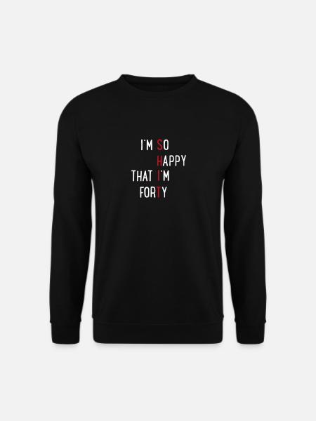 40 - Unisex Sweatshirt - black