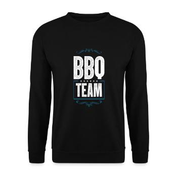 Équipe de barbecue - Sweat-shirt Unisexe - noir - Devant - Alina (178cm) & Michal (187cm)