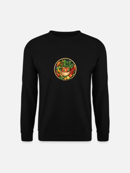 Green Essence Bowl - Unisex Sweatshirt - black