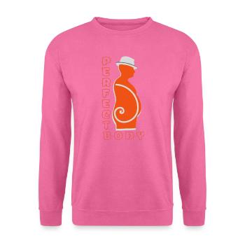 perfekter Körper - Unisex Pullover - Pink - Vorne