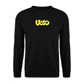 velo bike graffiti classic - Unisex Sweatshirt - black - Front - Alina (178cm) & Michal (187cm)