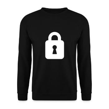 Schloss - Unisex Pullover - Schwarz - Vorne - Alina (178cm) & Michal (187cm)