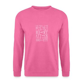 Herzinfarkt Überlebt Herzattacke - Unisex Pullover - Pink - Vorne