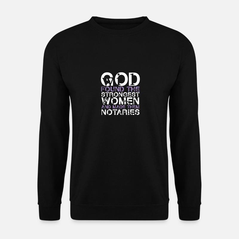 notary - Unisex Sweatshirt - black