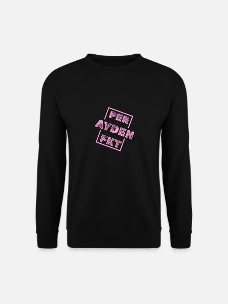 Einzigartig Ayden - Unisex Pullover - Schwarz