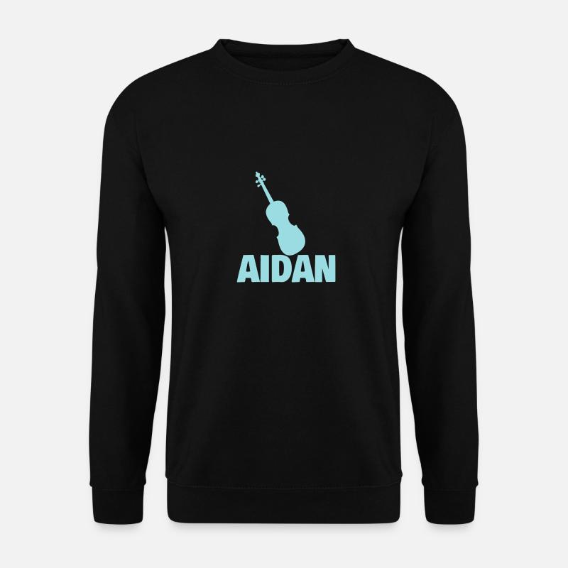 Geige Aidan - Unisex Pullover - Schwarz