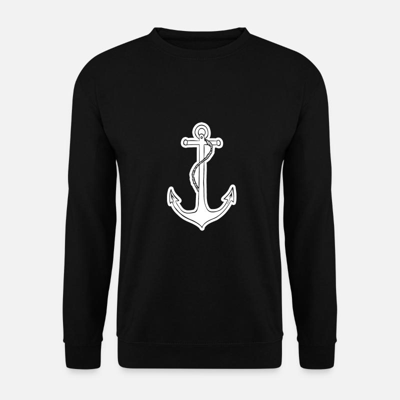 Anchor Ship Sailing - Unisex Sweatshirt - black