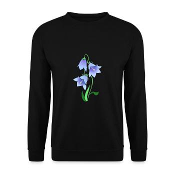 Clochette - Sweat-shirt Unisexe - noir - Devant - Alina (178cm) & Michal (187cm)